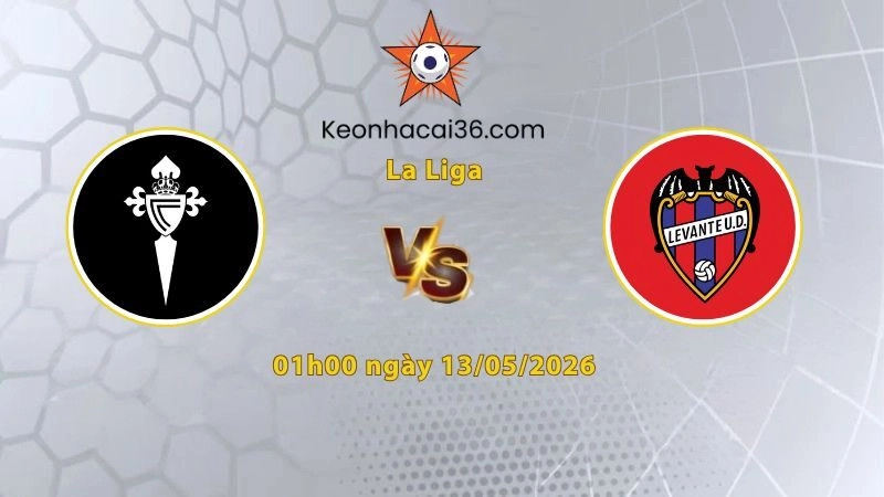 Soi kèo Celta Vigo vs Levante, 00h00 ngày 13/05: Nhấn chìm đội khách
