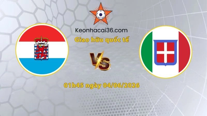 Luxembourg vs Italia